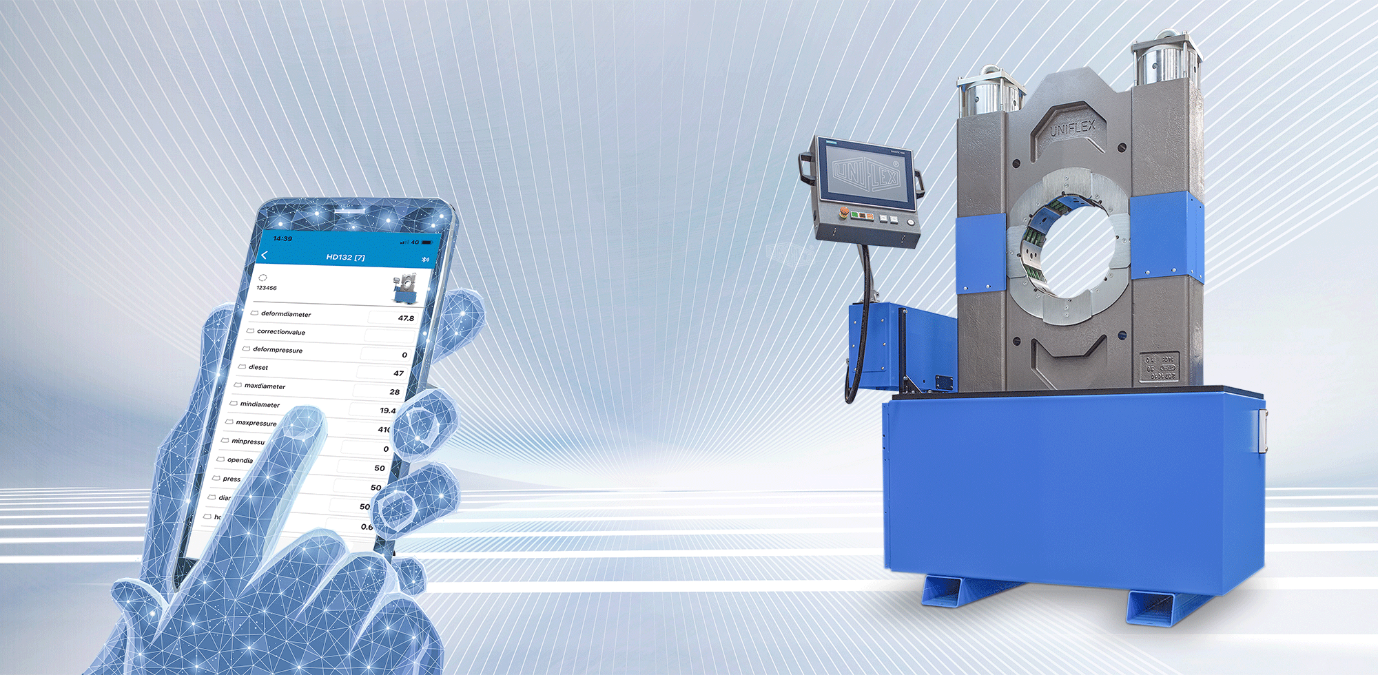 UNIFLEX Hydraulik Schlauchverarbeitung
