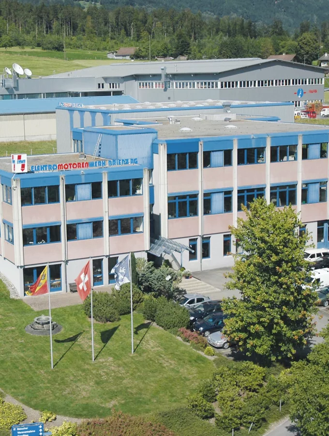 Firmengebäude in Brienz