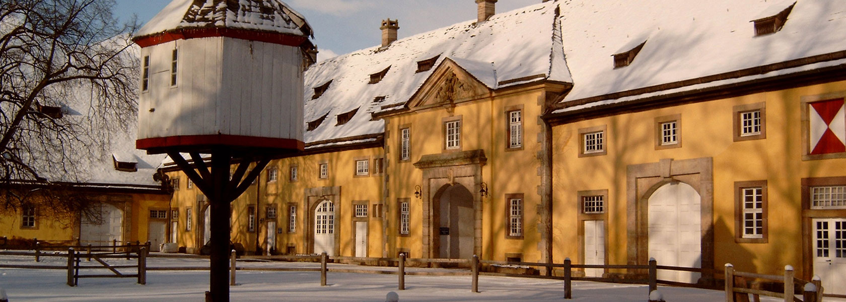 Vorburg der Brauerei