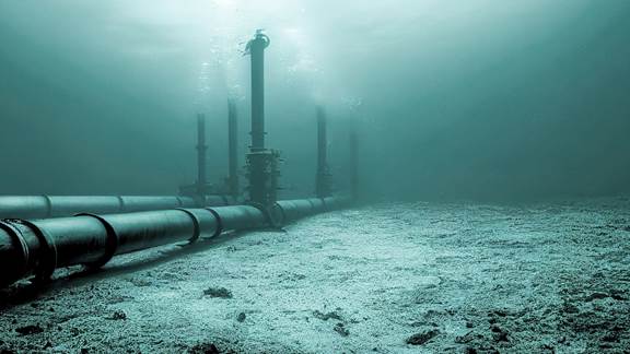 Unterwasser-Rohrleitungen