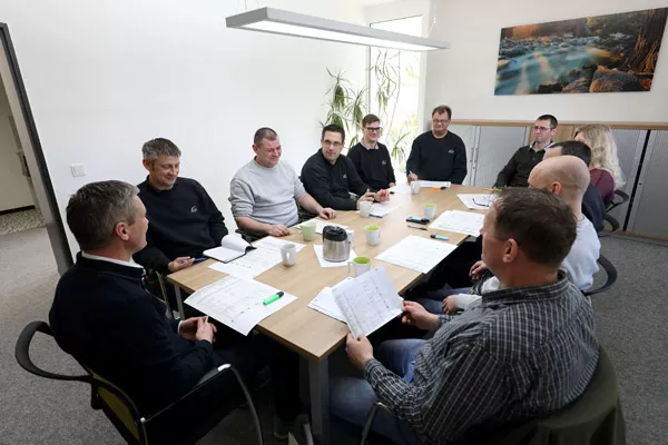 Team-Besprechung