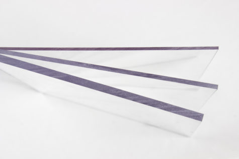 Plattenzuschnitt aus Acrylglas/Makrolon