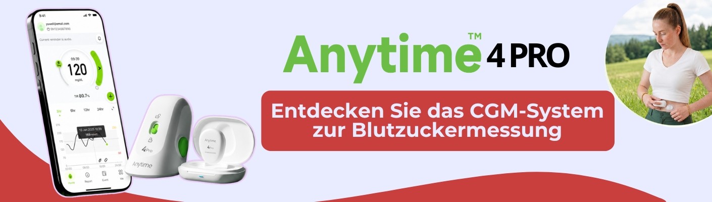 Anytime 4 Pro CGM-System – Yuwell