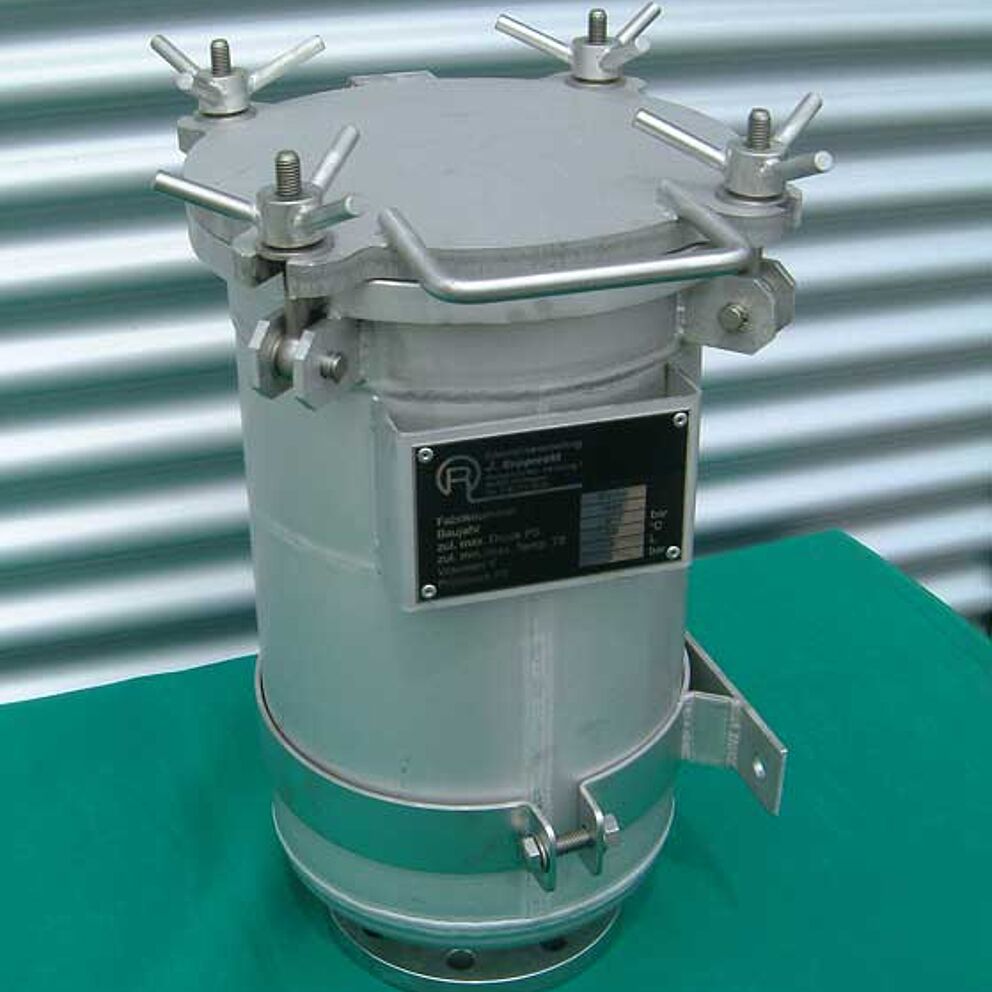 Druckbehälter mit TÜV-Abnahme