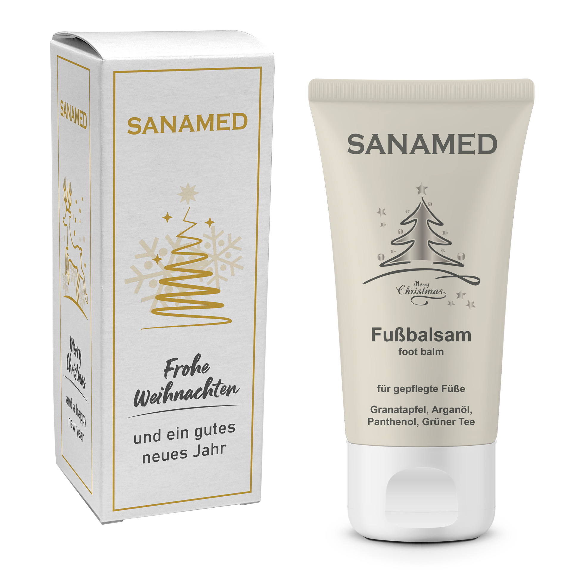 Fußbalsam mit Granatapfel, 50 ml