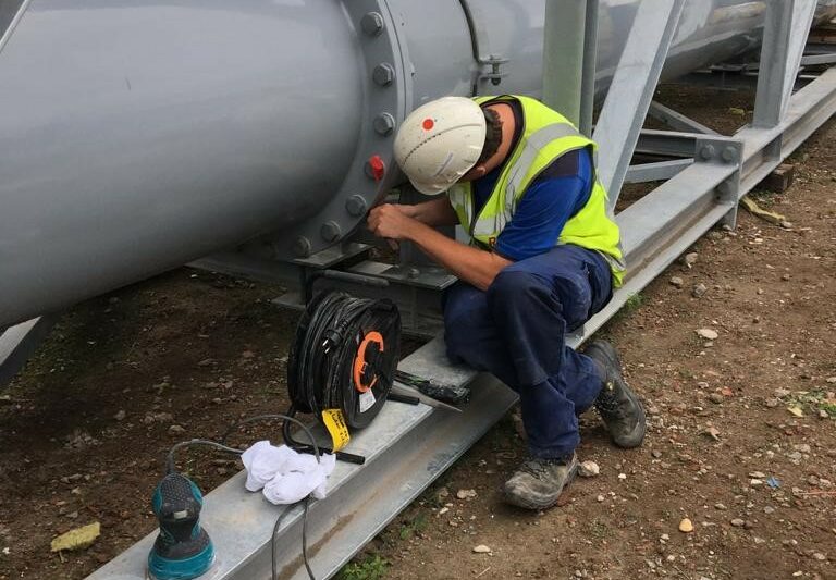On-Site-Service an Bauteilen