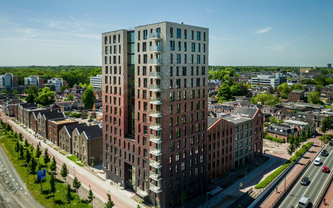 Fassade Acmesa-Turm Assen