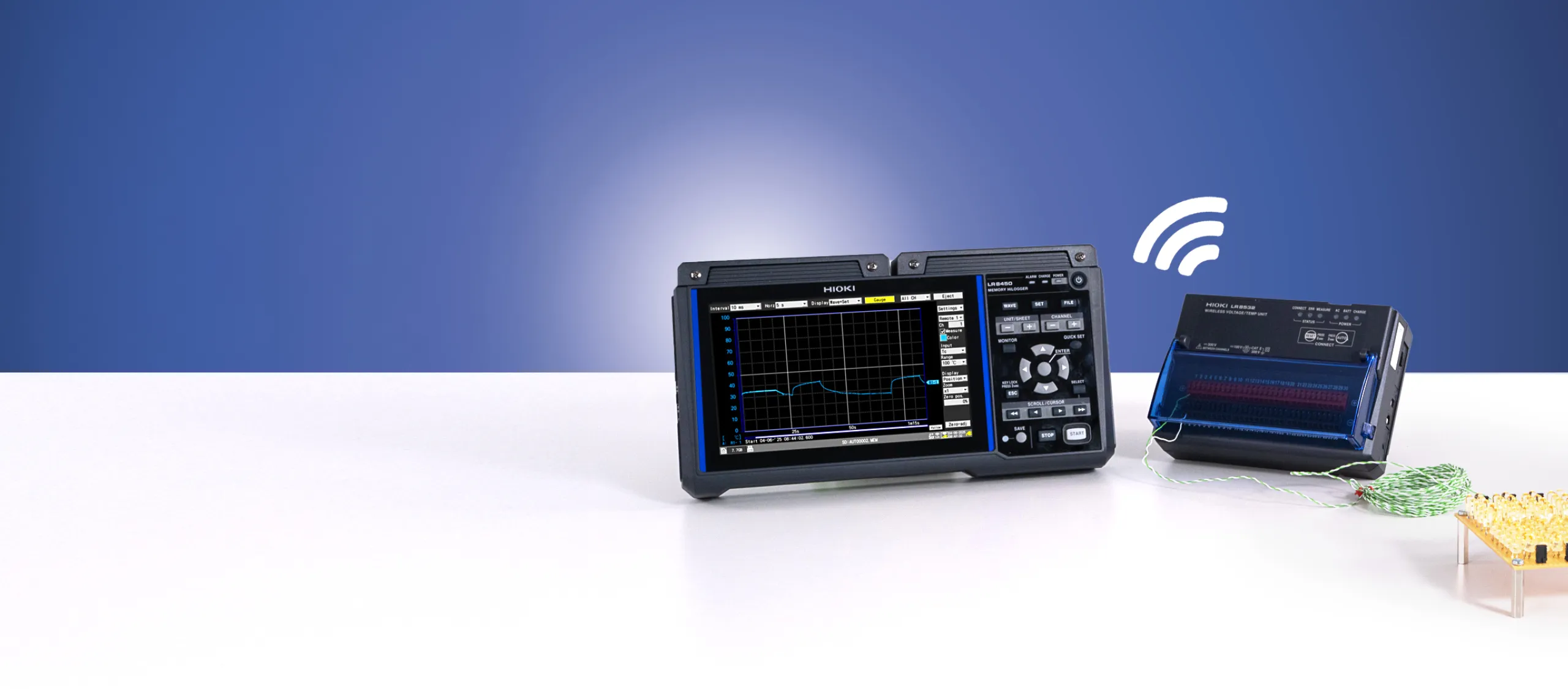 Modularer WLAN-Datenlogger LR8450-01