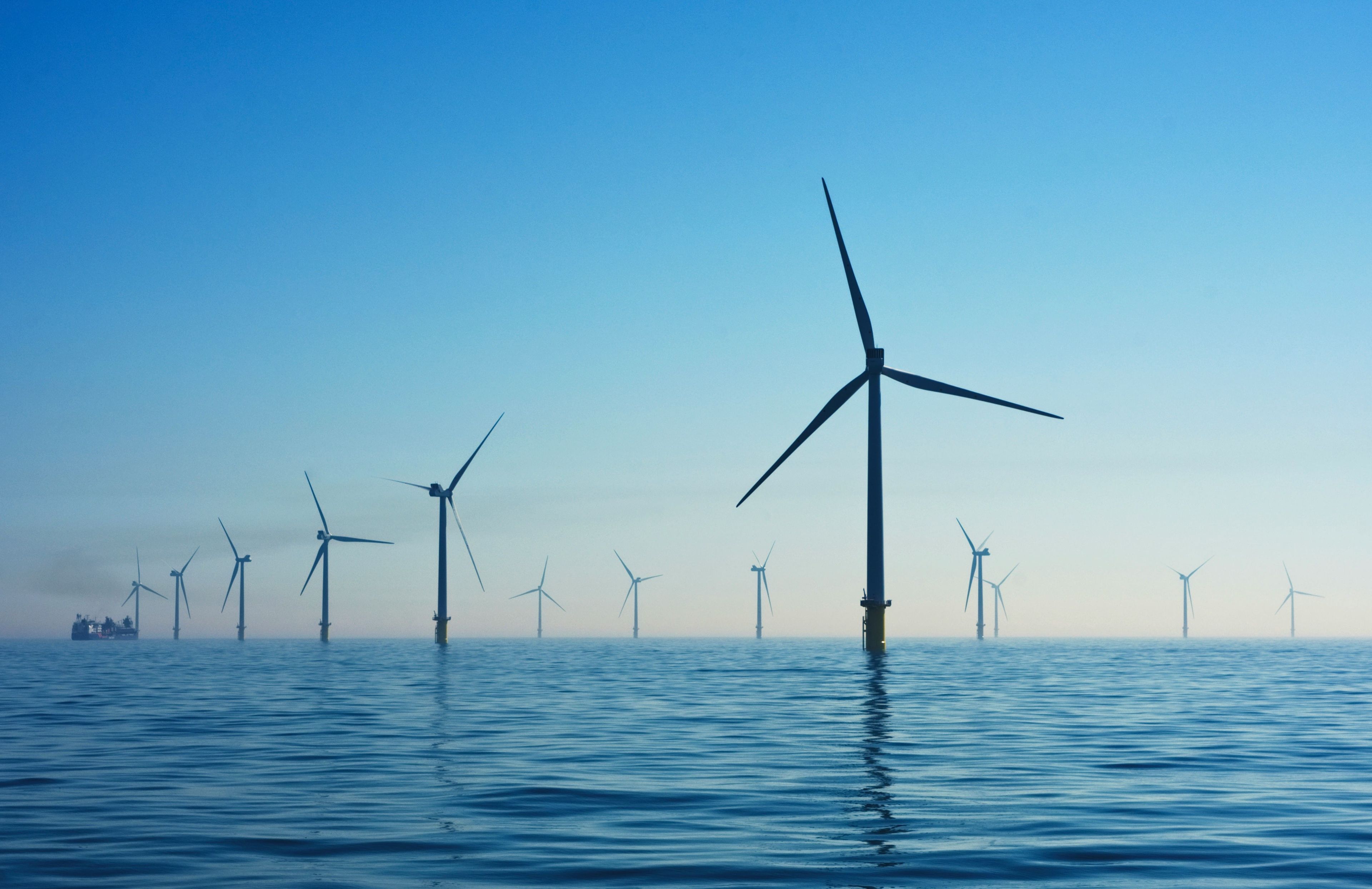 Offshore-Windfarm – Einsatzgebiet des VC-35G