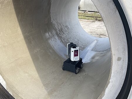 3D-Laserscan im Kanalrohr