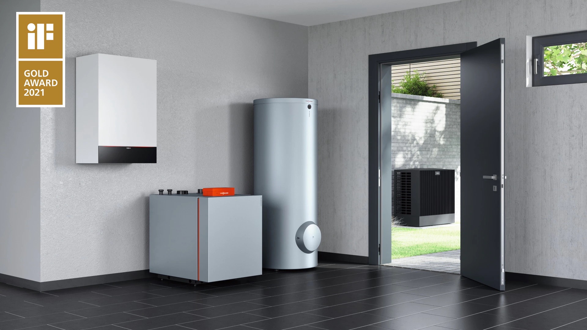 Heizungsmodernisierung (Viessmann Vitocal 250)