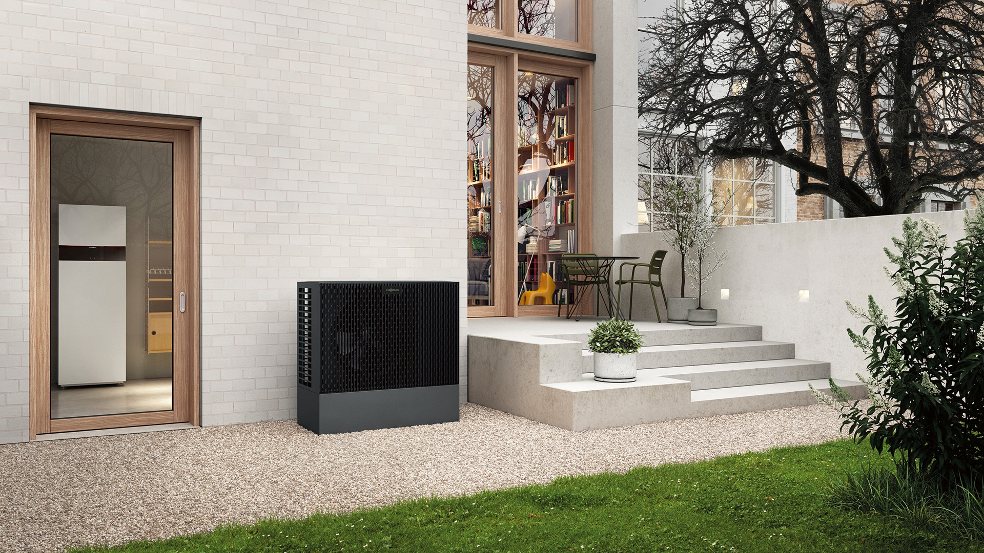 Heizungsinstallation (Viessmann Vitocal 222)
