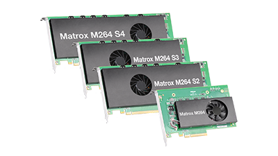 Matrox M264 Hardware-Codec-Karten