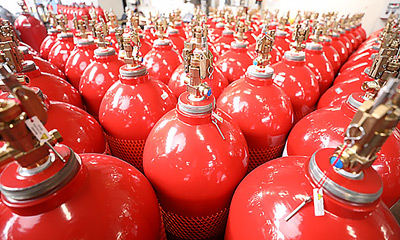 Feuerlöschgase