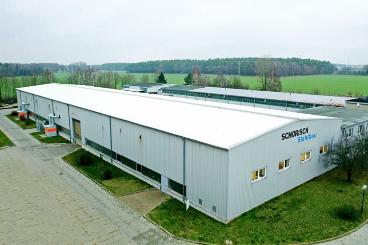 Stahlbaukonstruktion
