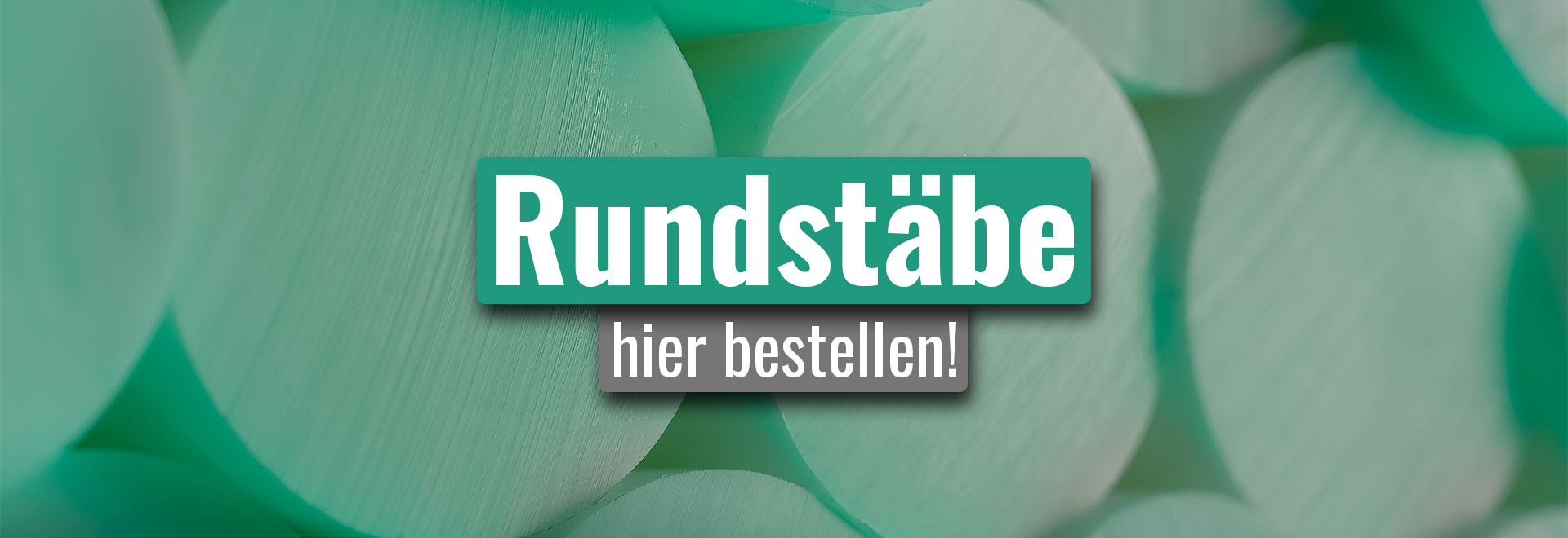 Kunststoff-Rundstäbe aus dem Lager