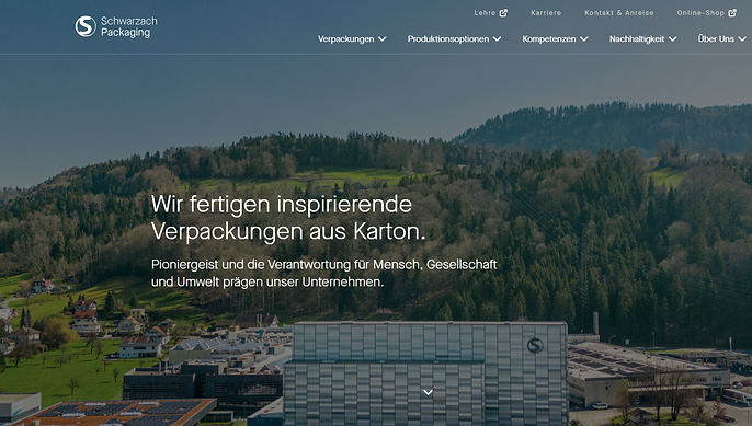 Schwarzach Packaging als Anwender in Vorarlberg