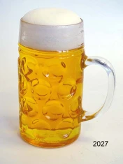 Maßkrug 1 L (echtes Glas)