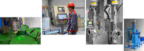 Produktcollage Abfülltechnik