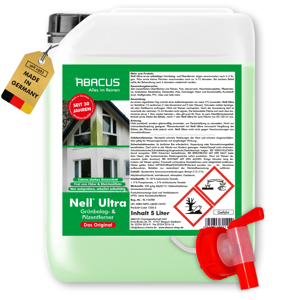 NELL ULTRA® Grünbelagentferner 5 Liter