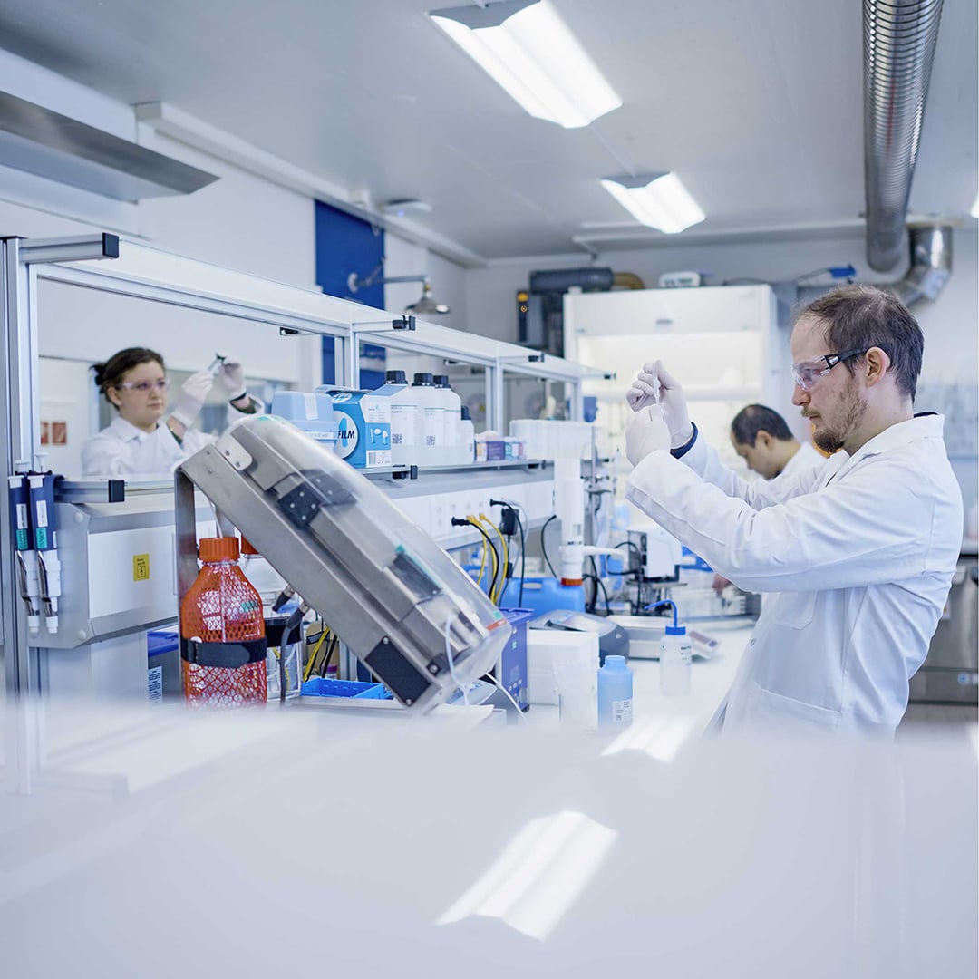 Forschung & Entwicklung im Labor