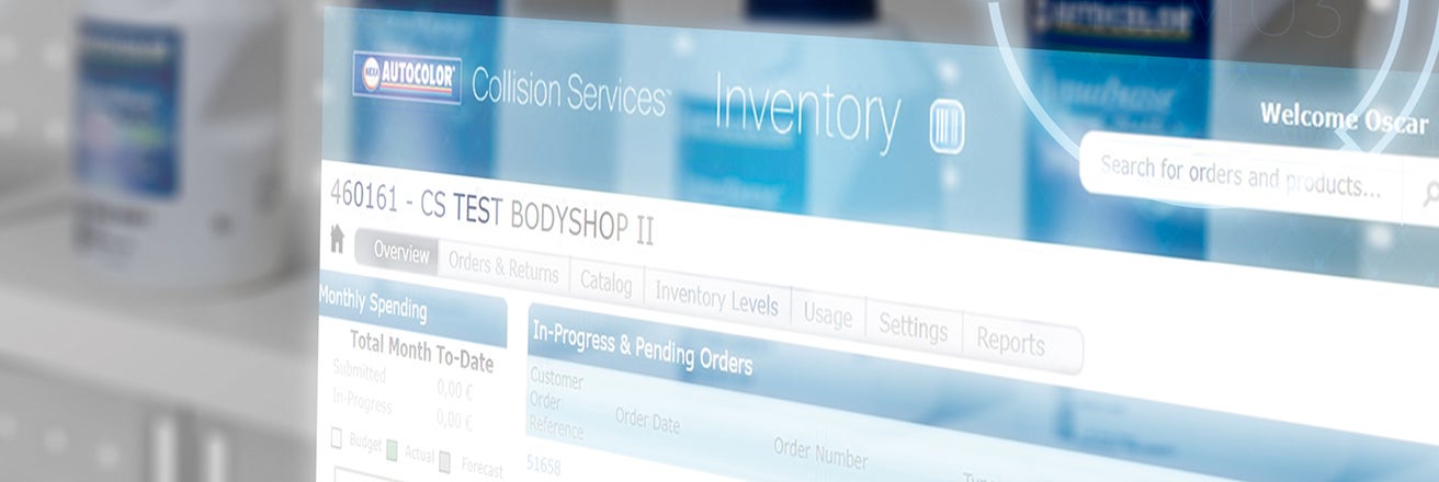 PPG Collision Services Inventory