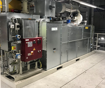 ACP-1 Abluftreinigungsanlage in der Cold-Box-Sandkernherstellung