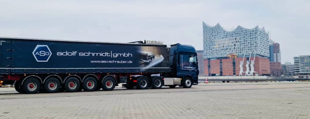 Logistik und Versand der Verbindungselemente