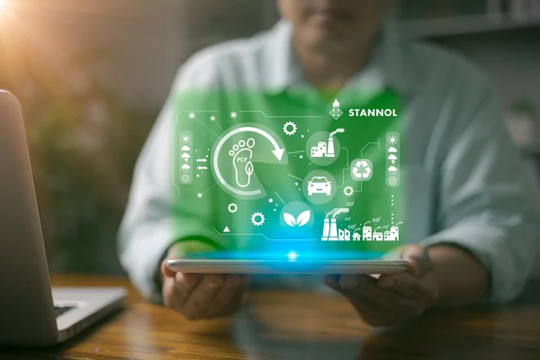 Ausweis des Product Carbon Footprint (PCF)