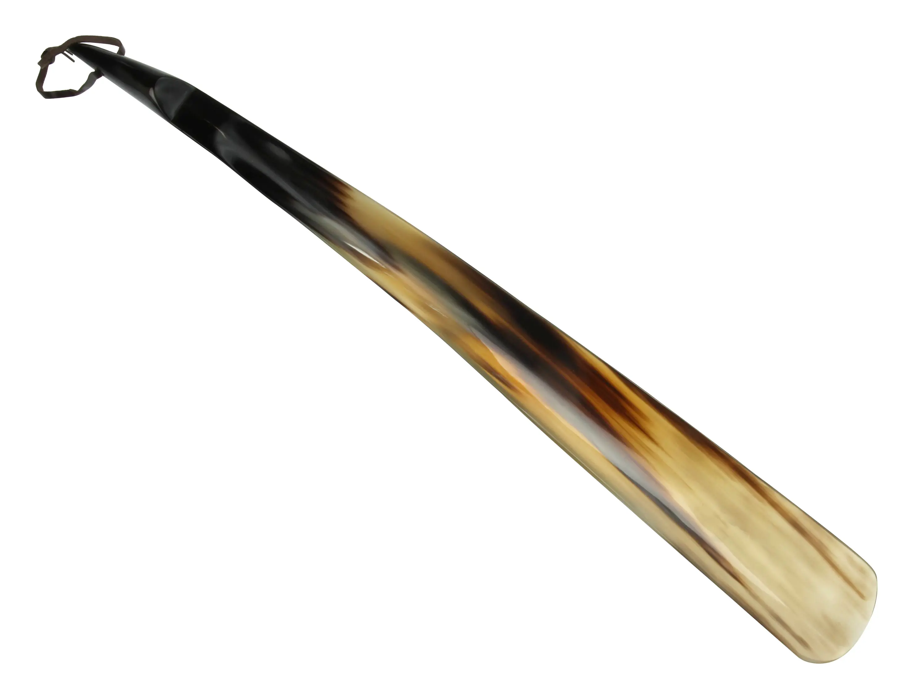 Schuhlöffel, groß, echt Horn