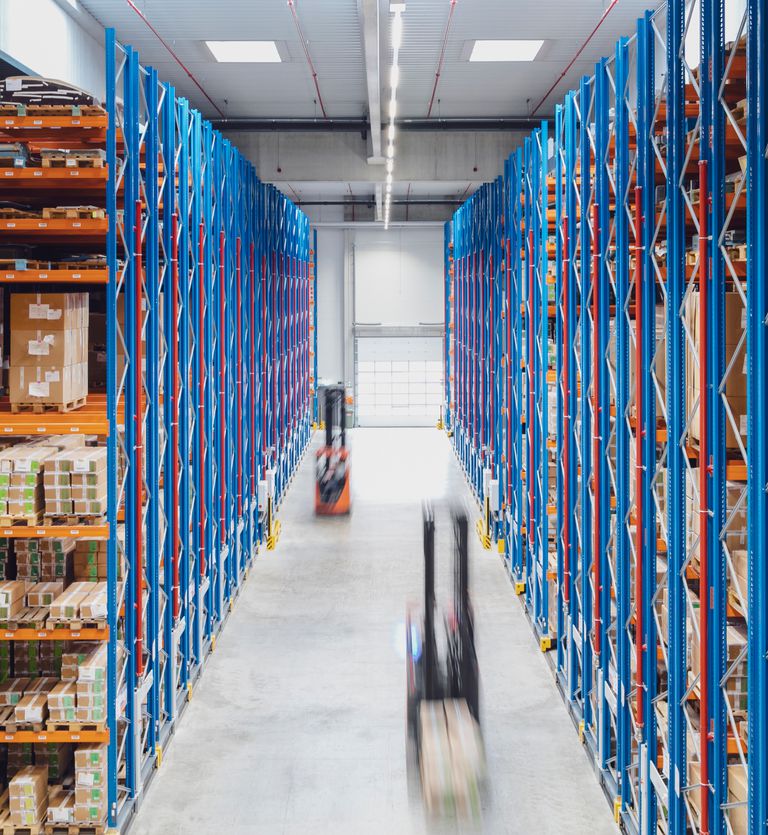 Logistik bis zum fertigen Produkt