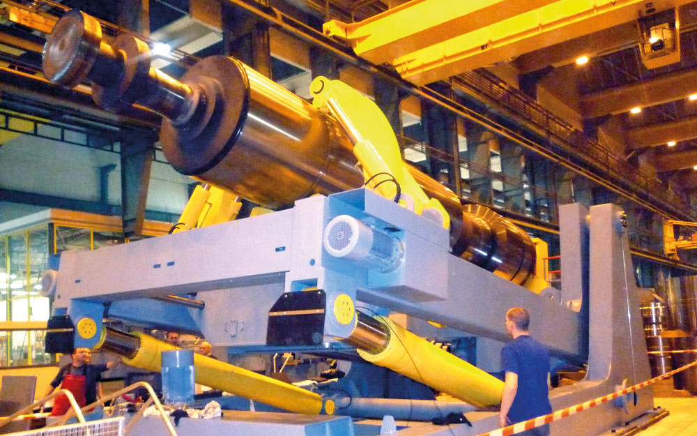 Maschine mit Hydraulik von Schalcher Engineering