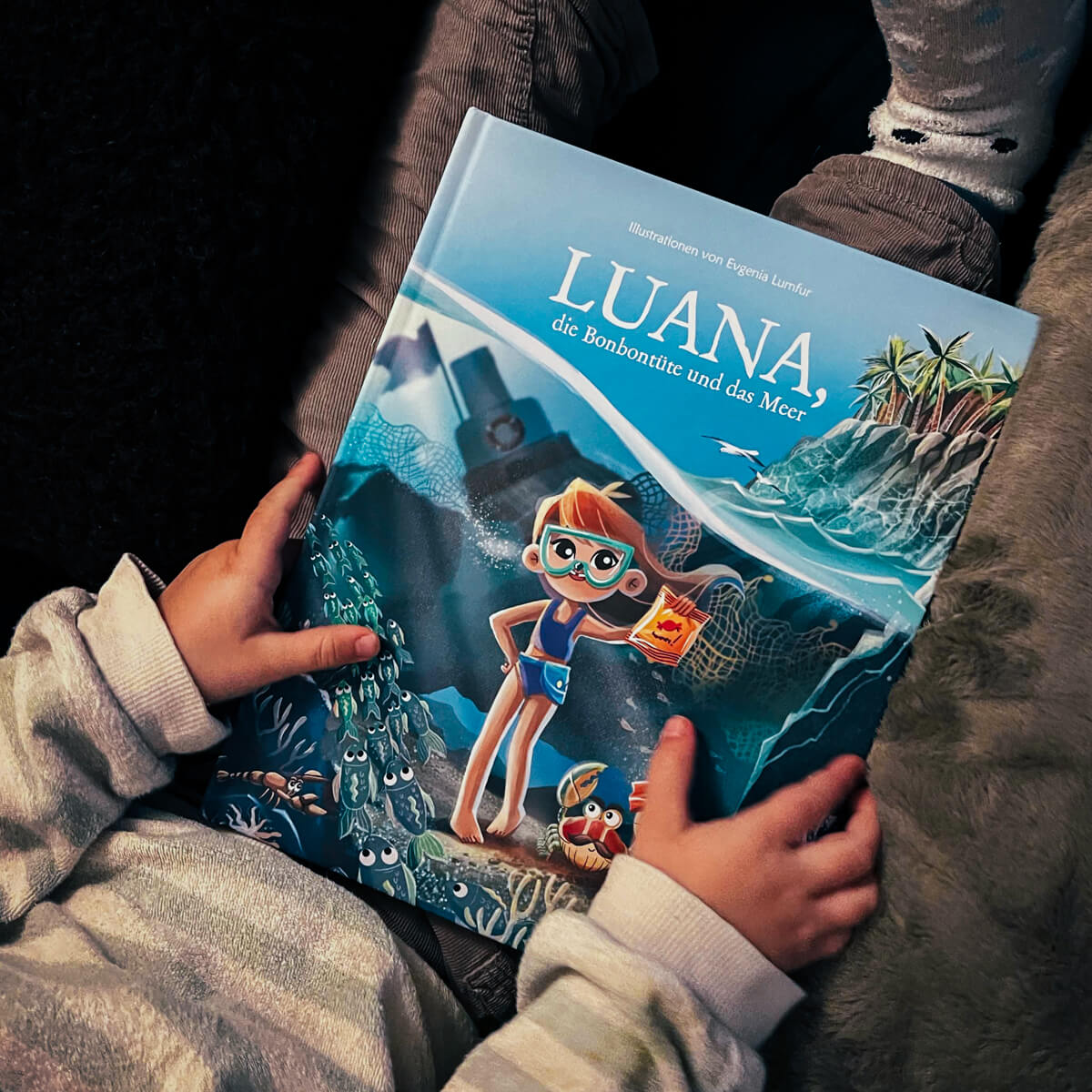 Kinderbuch „Luana, das Geisternetz“
