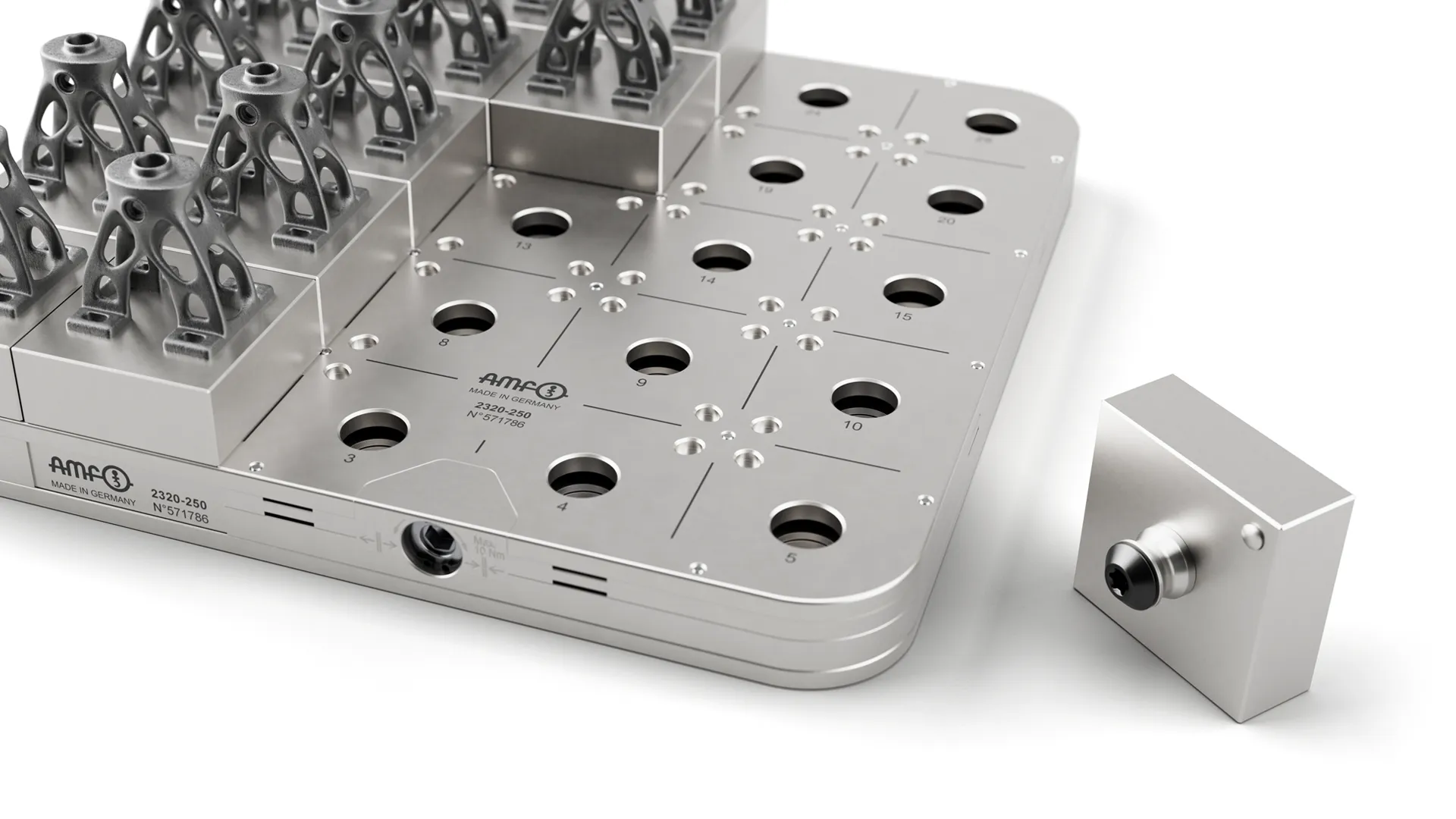 Substratplatte für additive Fertigung