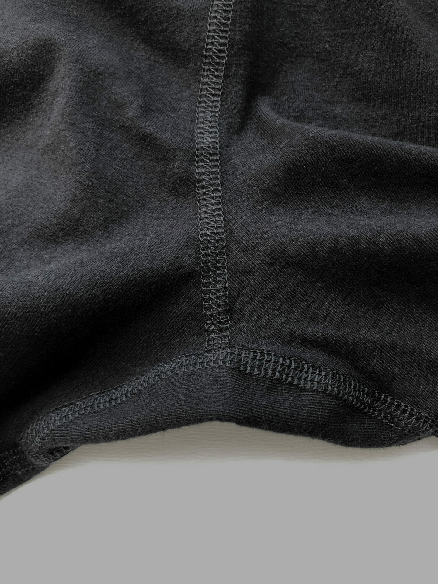 Nahtdetail Schrittzwickel