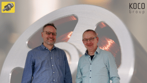 Geschäftsführer Gerrit Kocherscheidt und Olaf Kämmerling
