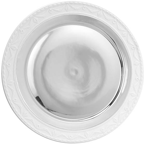 Platzteller Pur Luxe Silber-Brillant (KPM Berlin Kurland)