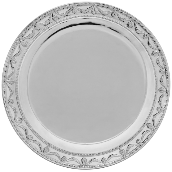 Platzteller Kurland Pur Luxe, Silber