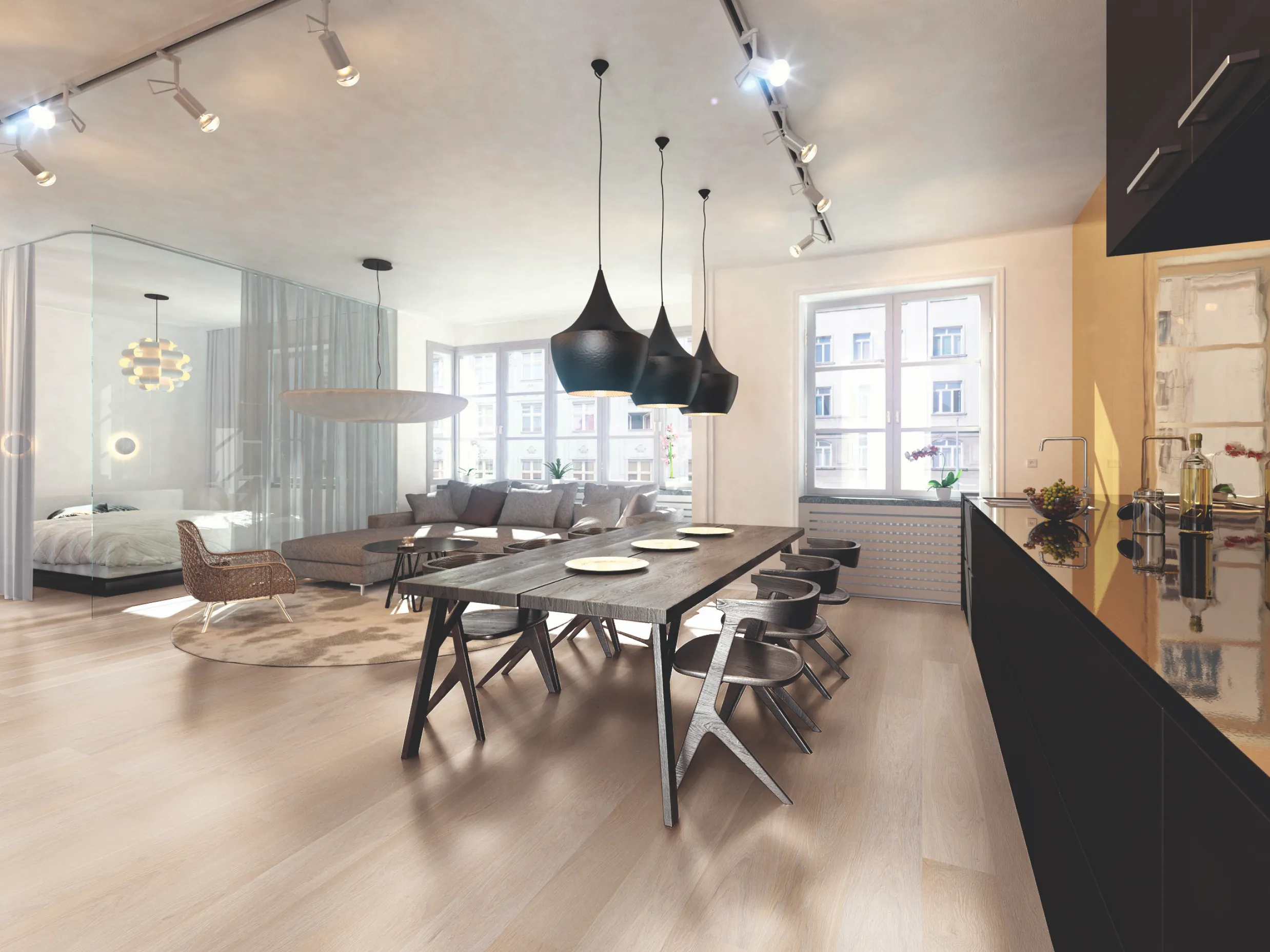 Parkett Eiche Carrara