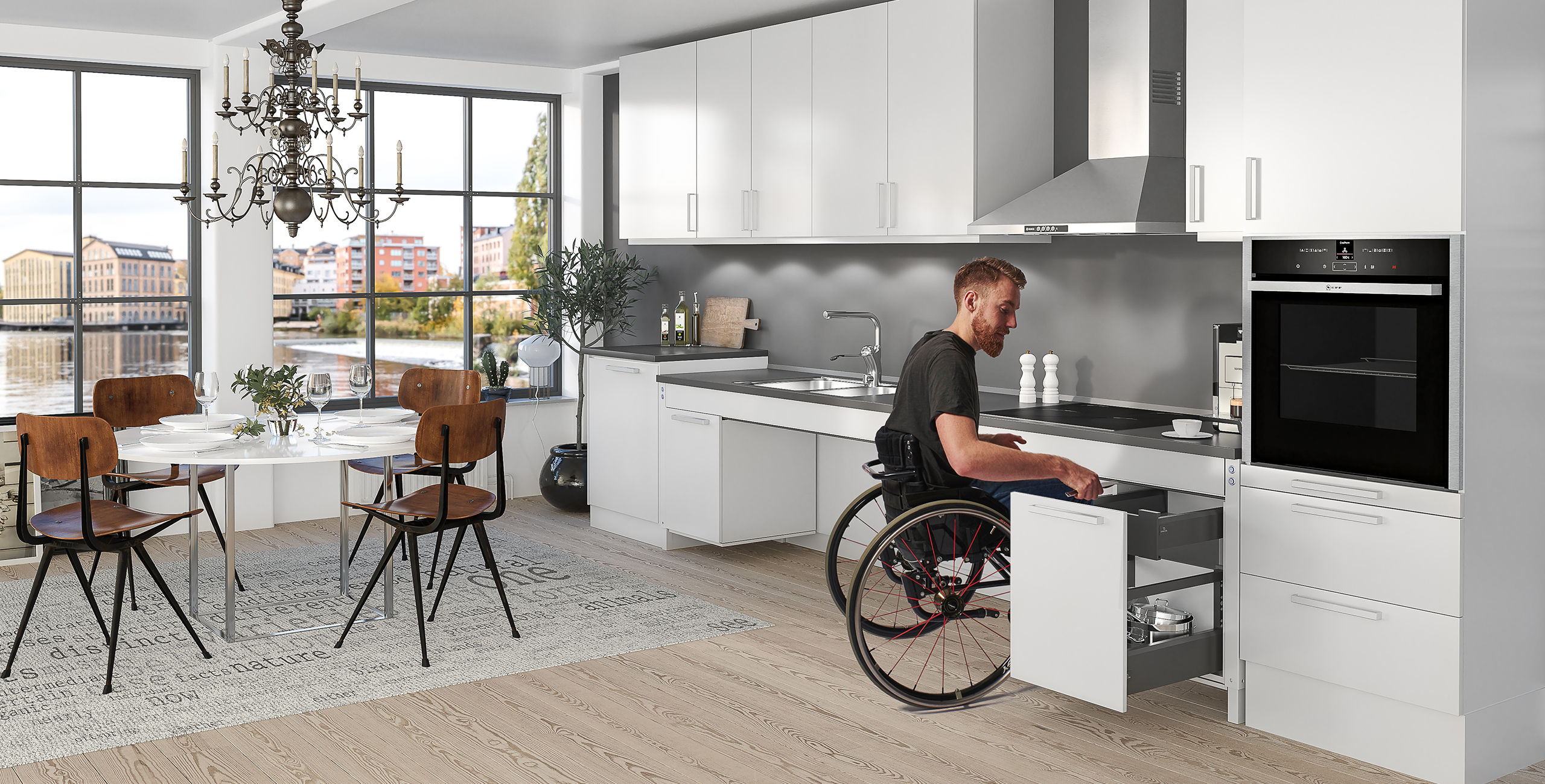 Liftsysteme für barrierefreie Küchen