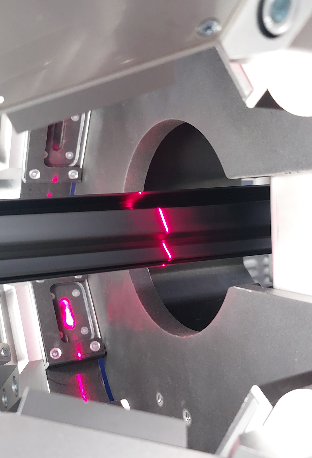 Profil mit Laser-Vermessung