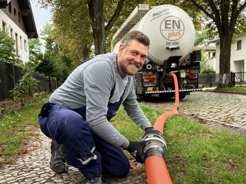 Unterirdisches Pelletlager fürs Eigenheim