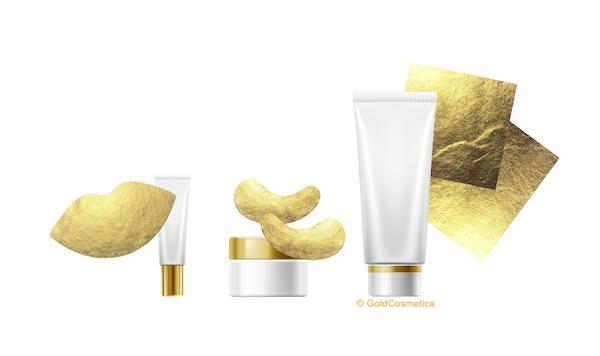 Eye Pads und Facial Treatment aus Gold 999 (24K)