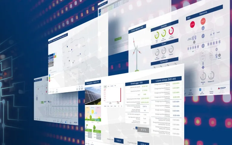 Digitales Management von Photovoltaik-Farmen