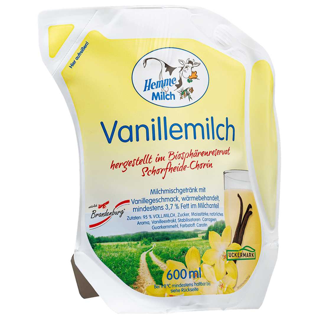Vanillemilch, 600 ml