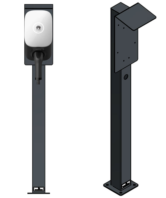 Ladesäule/Stele für Huawei FusionCharge und SmartCharger