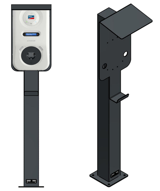 Ladesäule für SMA eCharger 22 / EVC 22 kW