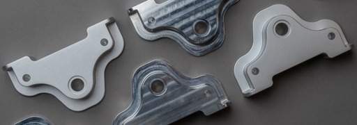 CNC-gefrästes Teil mit Oberflächenfinish