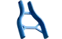 Blau eloxiertes CNC-Teil