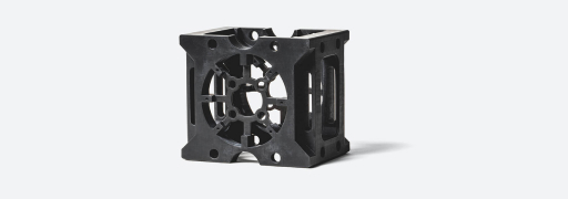 Teil aus Tough Black Advanced Photopolymer